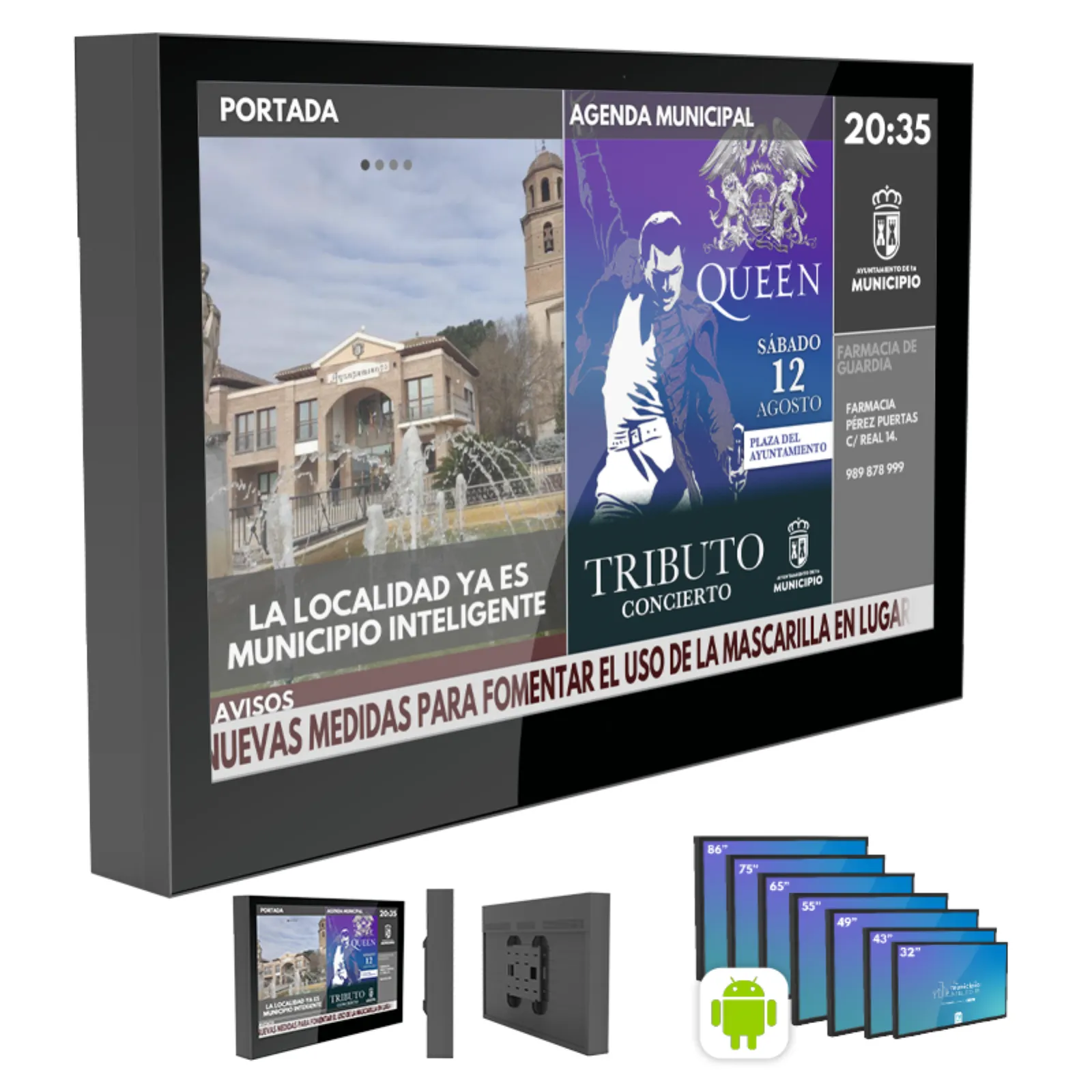 Señalización digital exterior