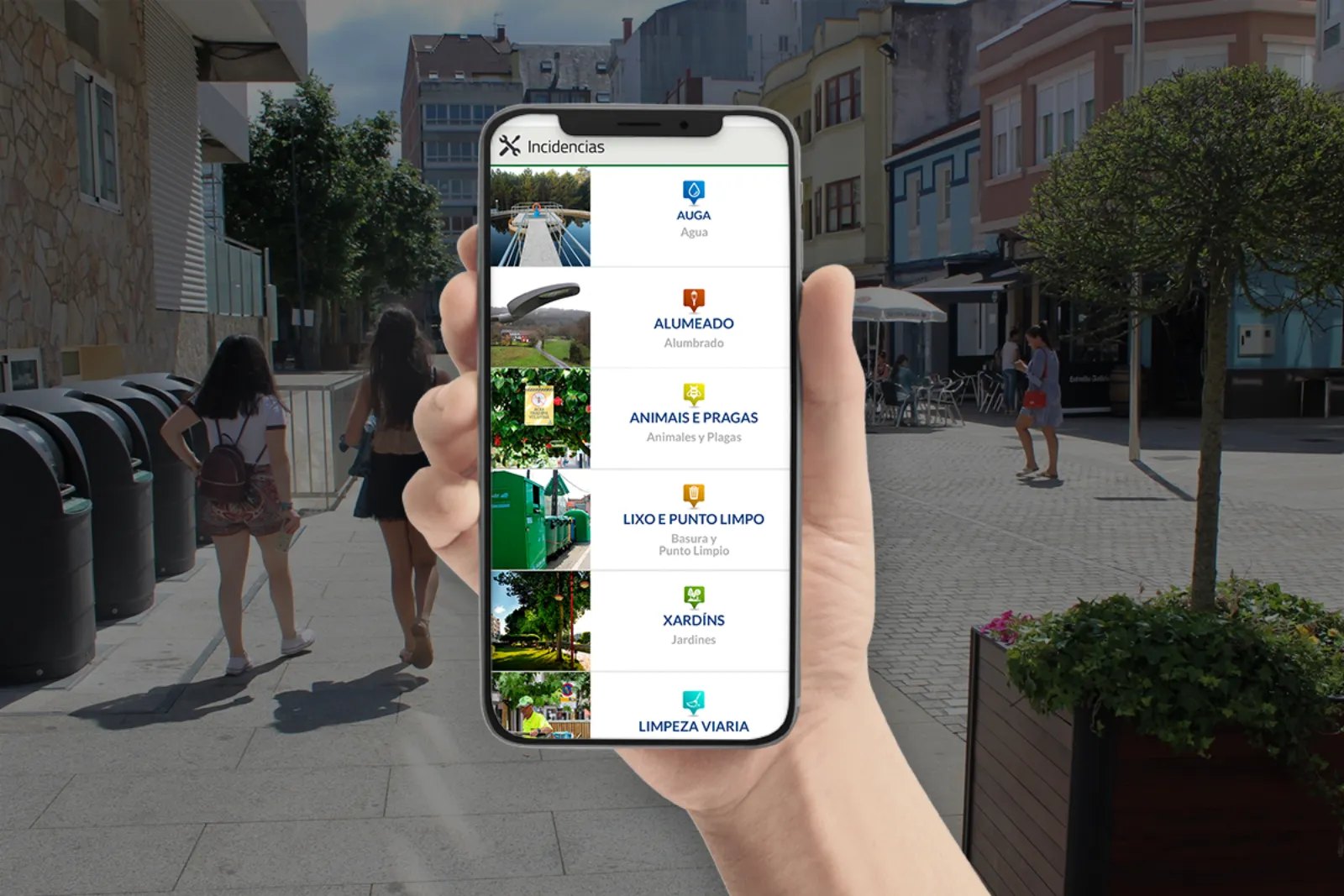 Envío de incidencias sin app obligatoria